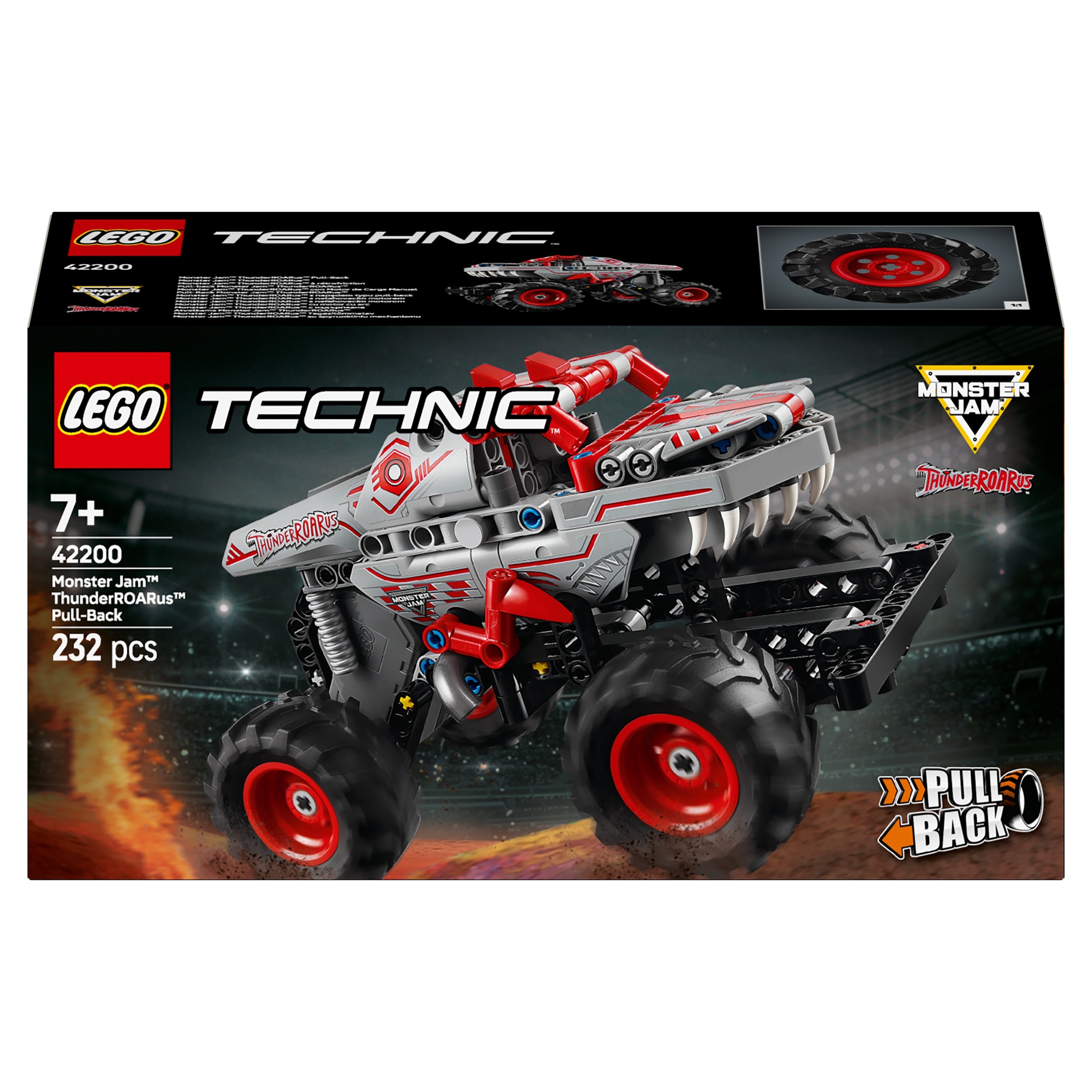 LEGO Technic 42200 Technic 42200 Monster Jam ThunderROARus s naťahovacím motorom